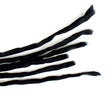 Seidenband schwarz 1m lang